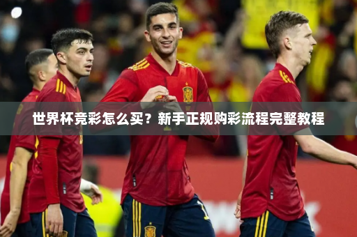世界杯竞彩怎么买?新手正规购彩流程完整教程