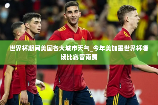 世界杯期间美国各大城市天气_今年美加墨世界杯哪场比赛冒雨踢