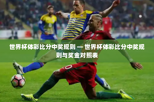 世界杯体彩比分中奖规则 — 世界杯体彩比分中奖规则与奖金对照表