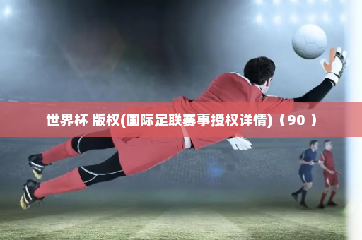世界杯 版权(国际足联赛事授权详情)(90 )