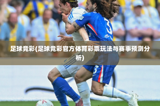 足球竞彩(足球竞彩官方体育彩票玩法与赛事预测分析)