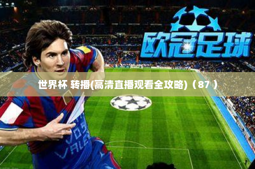 世界杯 转播(高清直播观看全攻略)(87 )