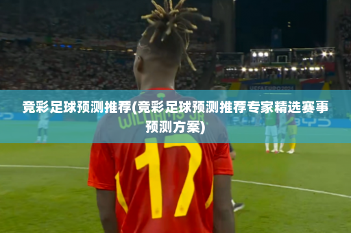 竞彩足球预测推荐(竞彩足球预测推荐专家精选赛事预测方案)
