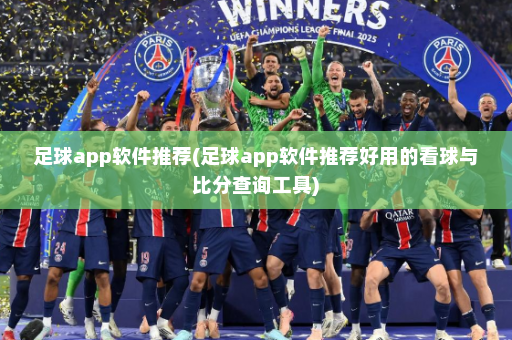 足球app软件推荐(足球app软件推荐好用的看球与比分查询工具)
