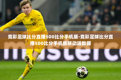 竞彩足球比分直播500比分手机版-竞彩足球比分直播500比分手机版移动端数据