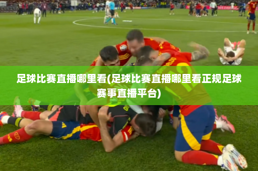 足球比赛直播哪里看(足球比赛直播哪里看正规足球赛事直播平台)