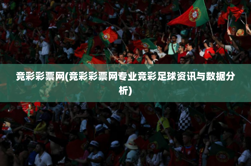 竞彩彩票网(竞彩彩票网专业竞彩足球资讯与数据分析)
