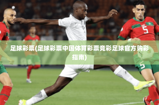 足球彩票(足球彩票中国体育彩票竞彩足球官方购彩指南)