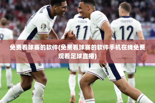 免费看球赛的软件(免费看球赛的软件手机在线免费观看足球直播)
